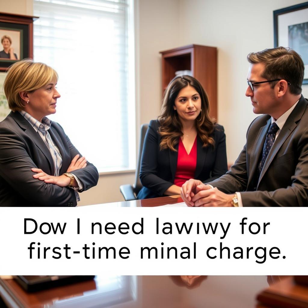 Do I need a lawyer for a first-time criminal charge in Spring Valley