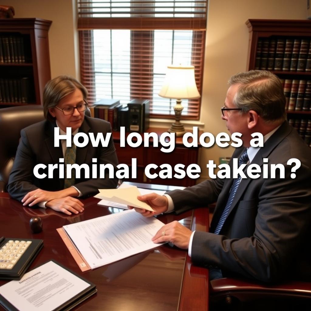 How long does a criminal case take in Cape May County