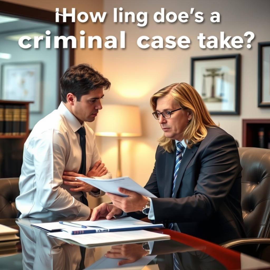 How long does a criminal case take in Spring Valley