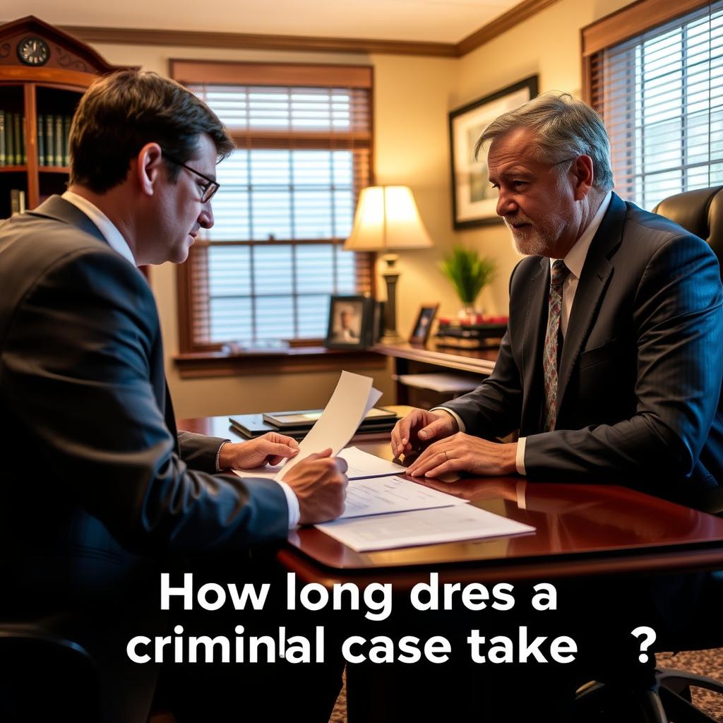 How long does a criminal case take in Cattaraugus County