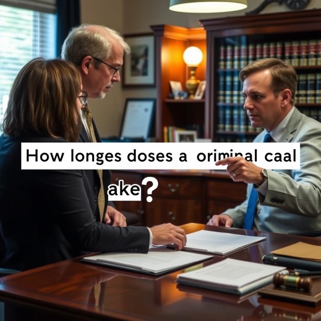 How long does a criminal case take in Garrett County