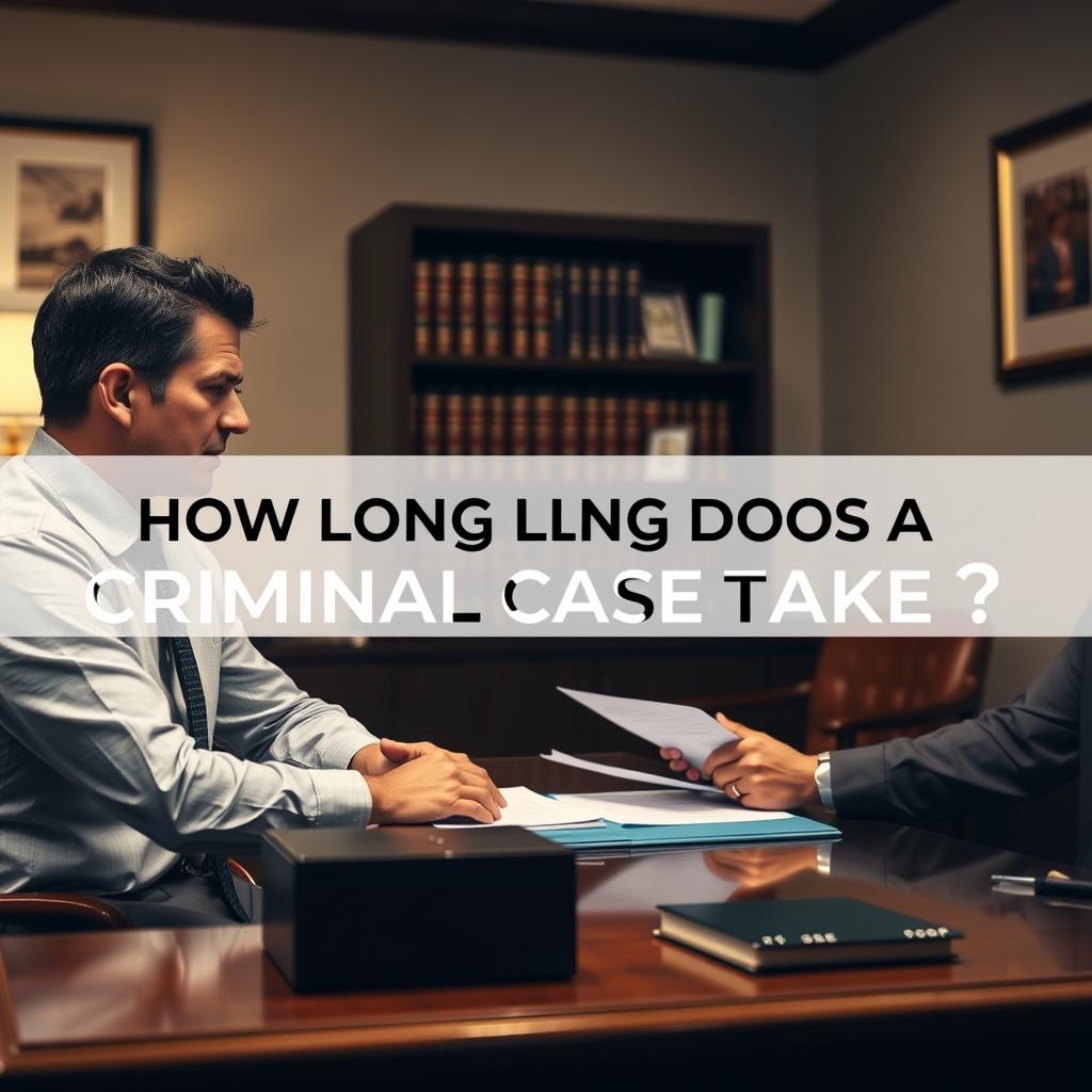 How long does a criminal case take in Spring Valley