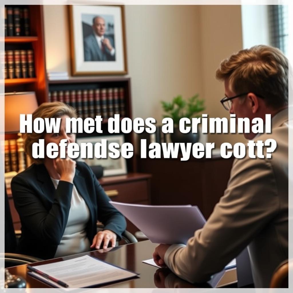 How much does a criminal defense lawyer cost in Forest Hills