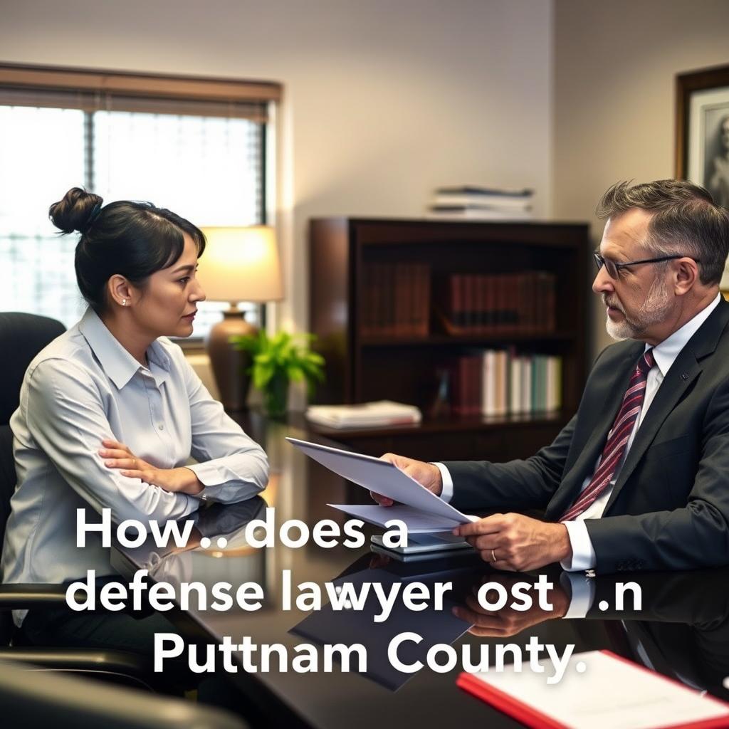 How much does a criminal defense lawyer cost in Putnam County